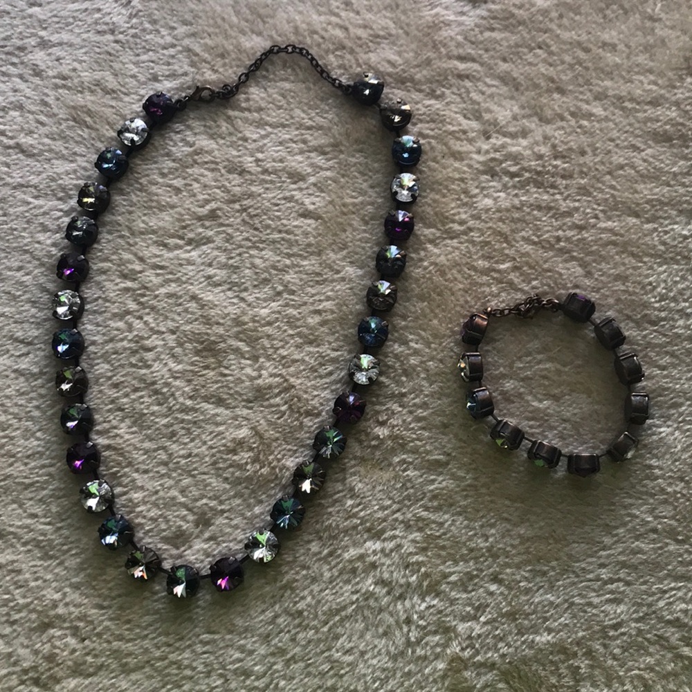 Necklace and bracelet duo